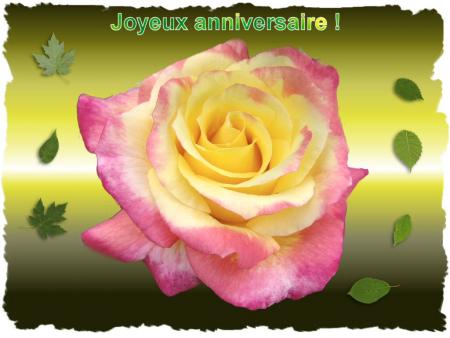 laisse moi la dates de ton anniversaire !!